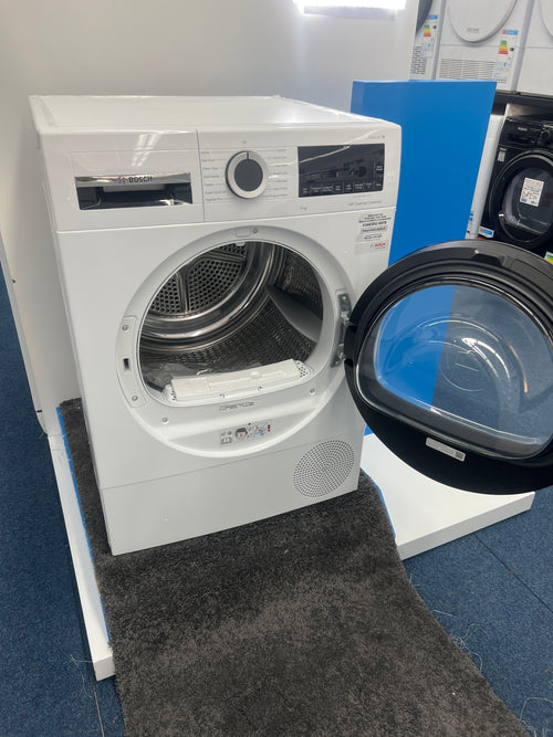 Bosch WQG245A0GB - White 9KG Dryer - A+++ energy - Unboxed