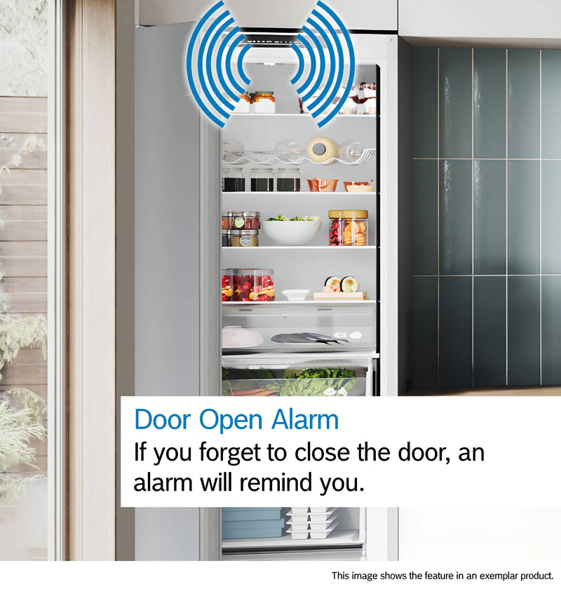 Bosch Series 4 KGN392WDFG - White Freestanding 70/30 Frost Free Fridge Freezer - D energy