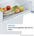 Bosch Series 4 KGV33VLEAG - Stainless Steel Fridge Freezer - 287L - E Rated
