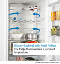Bosch Series 4 KGN392WDFG - White Freestanding 70/30 Frost Free Fridge Freezer - D energy