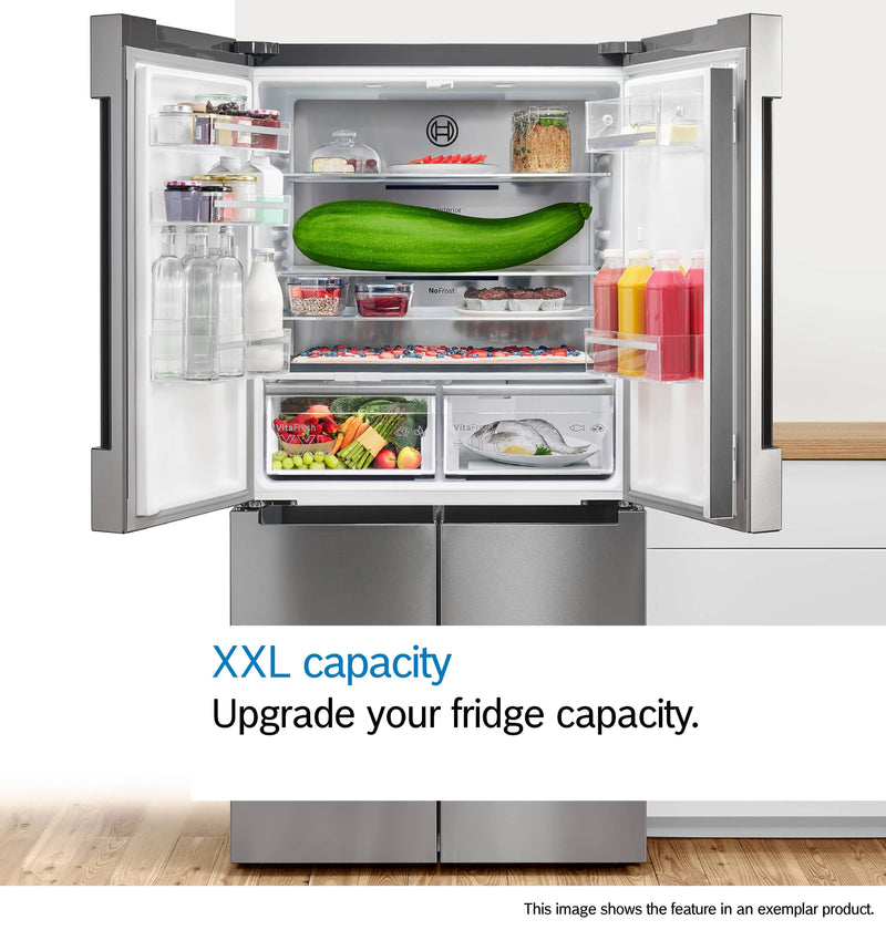 Bosch Series 6 KFI96APEAG - Stainless steel Side By Side Frost Free Fridge Freezer - E energy