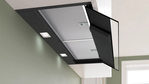Bosch DBB97DP60B - Matt Black Integrated Cooker Hood - 90cm - A+ Energy