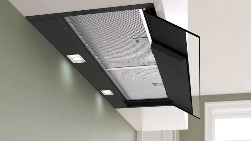 Bosch DBB97DP60B - Matt Black Integrated Cooker Hood - 90cm - A+ Energy