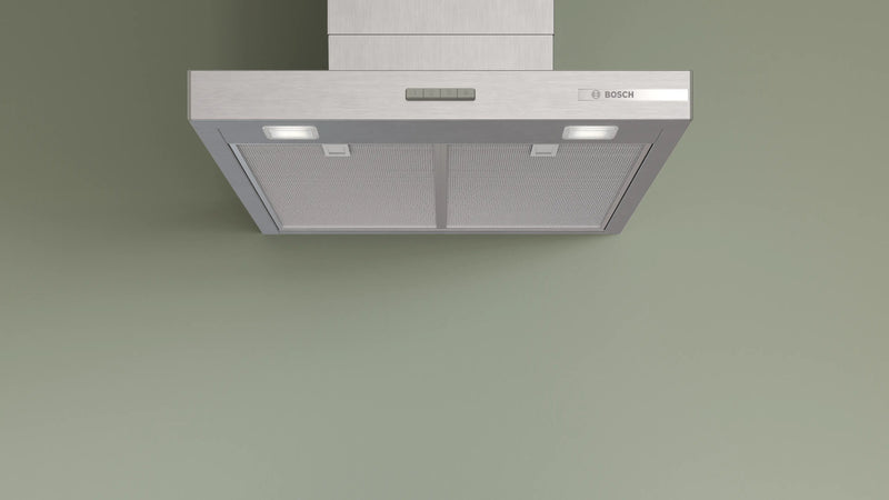 Bosch DWB65CC30B  - Stainless Steel Look 60cm Wall-Mounted Cooker Hood - B Energy Rating