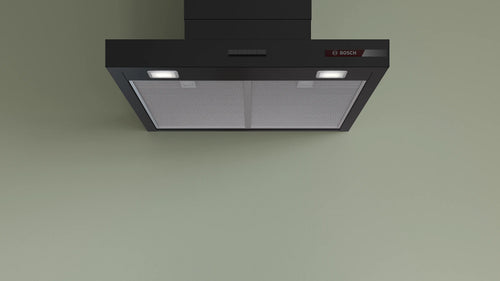 Bosch DWB65CC60B - Matt Black Chimney Cooker Hood - 60cm - B Energy Rating