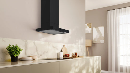 N 50 D65BCC2S0B - Matt Black Wall-Mounted Cooker Hood - 60cm - B Energy