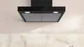 Neff D67BDN2S0B - Matt Black 60cm Chimney Extractor Hood - 699 m³/h - A++ Energy