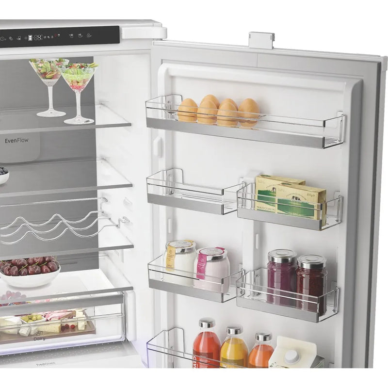 Hotpoint HPK2 5293 B5UK - Zinc Metal 70/30 Integrated Fridge Freezer - 270L - D Energy
