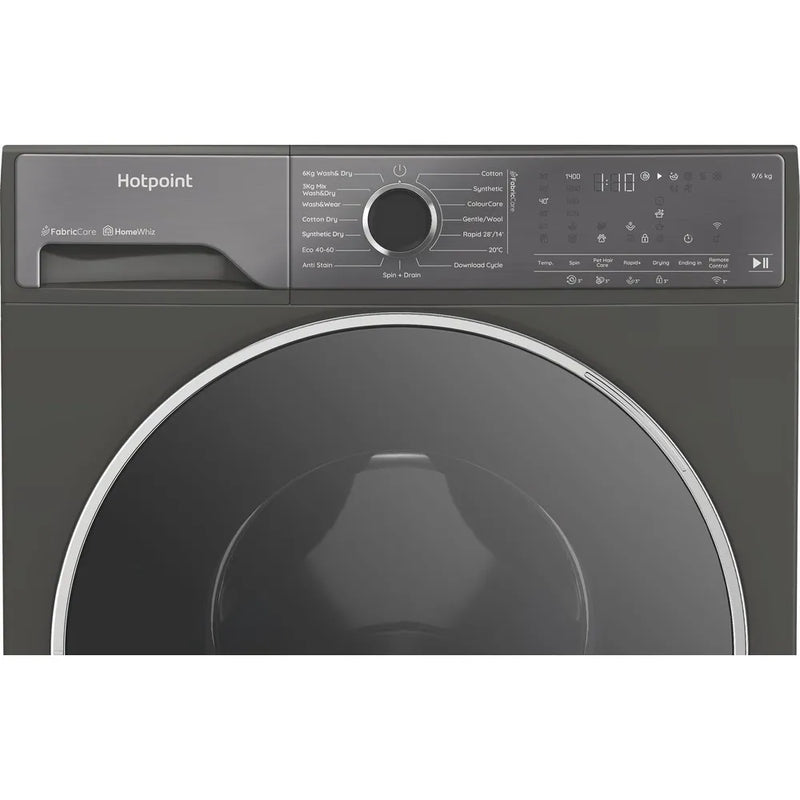 Hotpoint HPD 9693G CARE UK - Graphite 9KG Washer Dryer - C energy