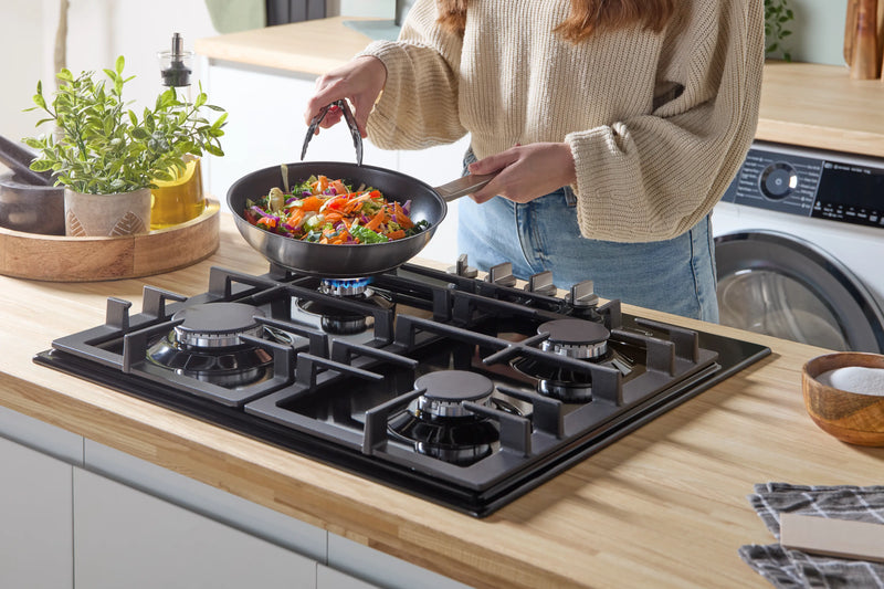 Bosch Series 6 PCP6A6I90 - Black Gas Hob - 60cm