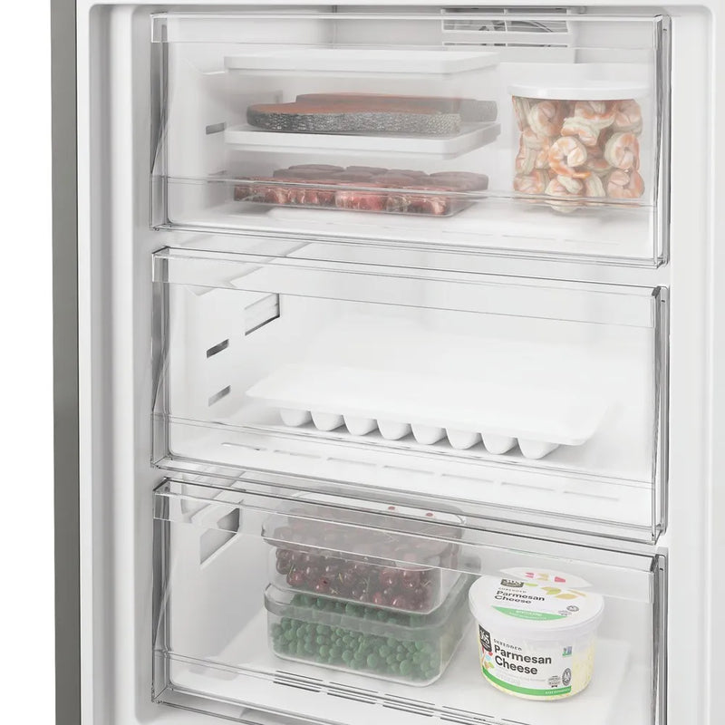 Hotpoint HPK 26414 XR8UKE - Black Steel Fridge Freezer - Garage Safe - 70/30 Dual No Frost - A Energy