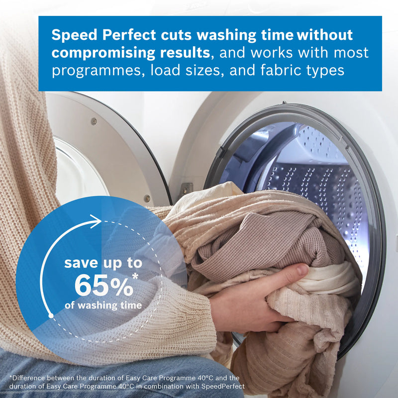 Bosch Series 4 WAN28258GB - White Freestanding 8KG Washing Machine - 1400 RPM - A energy