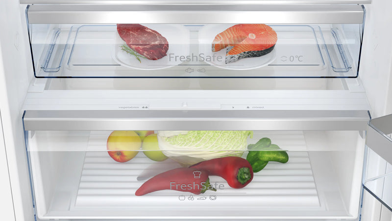 Neff KB7966DD1G - Built-In Fridge Freezer - 284L/98L - D Energy