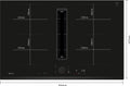 Neff V68FUX4L0 - Black Venting Induction Hob - 80cm - 4 Zones - B Energy