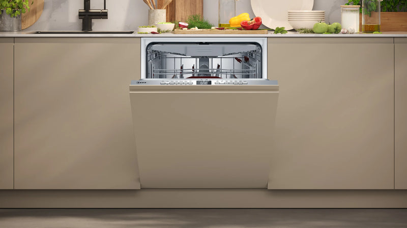 Neff S195HCX17G - Fully Integrated Dishwasher 60cm - Chef 70°C Programme - C Energy