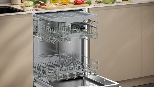 Neff S175HVX14G - Stainless Steel Integrated Dishwasher - 14 Place Settings - C Energy