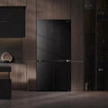 Hisense RQ768N4GBE - Black American Fridge Freezer - 591L Capacity - E Rated
