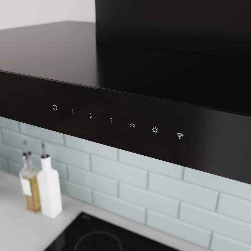 Bosch DWB67DN60B - Matt Black 60cm Wall-mounted Cooker Hood