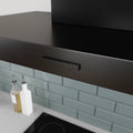Bosch DWB95CC60B - Matt Black Wall-mounted Cooker Hood - 90cm Width - B Energy Rating