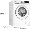 Bosch WGJ25400GB - White 10KG Washing Machine - 1400 RPM - A Energy