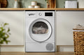 Bosch Series 4 WTH85226GB - White 8KG Tumble Dryer - Heat Pump - E Energy Rating