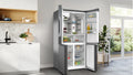 NEFF KM3963XE0 - Brushed Steel American Fridge Freezer - 183cm Multi Door - 375L/199L - E Energy