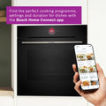 Bosch Series 8 HBG7764B1B - Black Built in Electric Single Oven - A+ energy