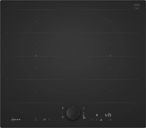 Siemens T66NUX4A0 - Matt Black Induction Hob - 60cm - 4 Zone