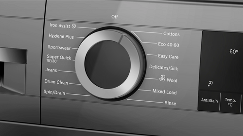 Bosch Series 6 WGG244ZCGB - Graphite Freestanding 9KG Washing Machine - 1400 RPM - A energy