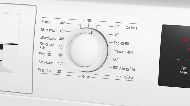 Bosch Series 6 WIW28302GB - White Integrated 8KG Washing Machine - 1400 RPM - C energy