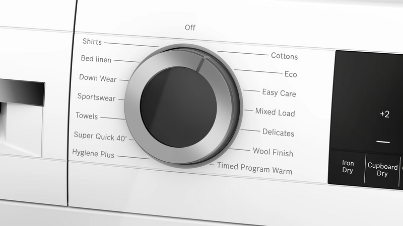 Bosch Series 6 WQG24500GB - White 9KG Heat Pump Tumble Dryer - A+++ Energy