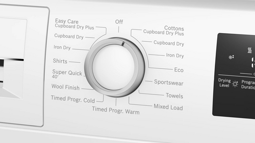 Bosch Series 4 WTH85226GB - White 8KG Tumble Dryer - Heat Pump - E Energy Rating