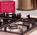 Neff T26CIP8N0 - Stainless Steel Gas Hob - 60cm 4 Burners - FlameSelect®