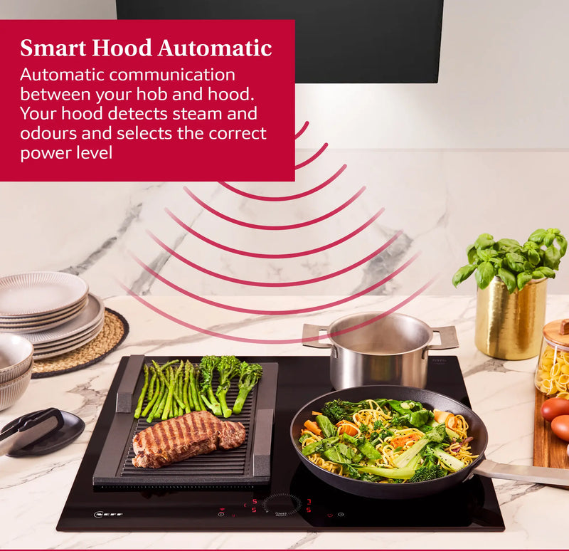 Neff T56FHS1L0 - Black 4 Zone Induction Hob