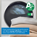 Bosch Series 8 WRB247C9GB - White 9KG Heat Pump Tumble Dryer - A+++ Energy