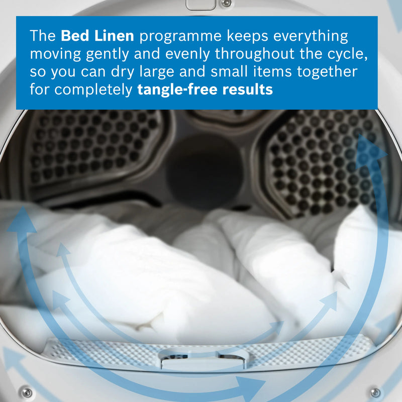 Bosch Series 6 WQH246DRGB - Graphite 9KG Heat Pump Tumble Dryer - A++ Energy