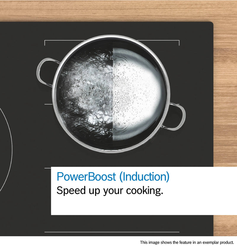 Bosch Series 2 PUG61RAA5B - Black 4 Zone Induction Hob