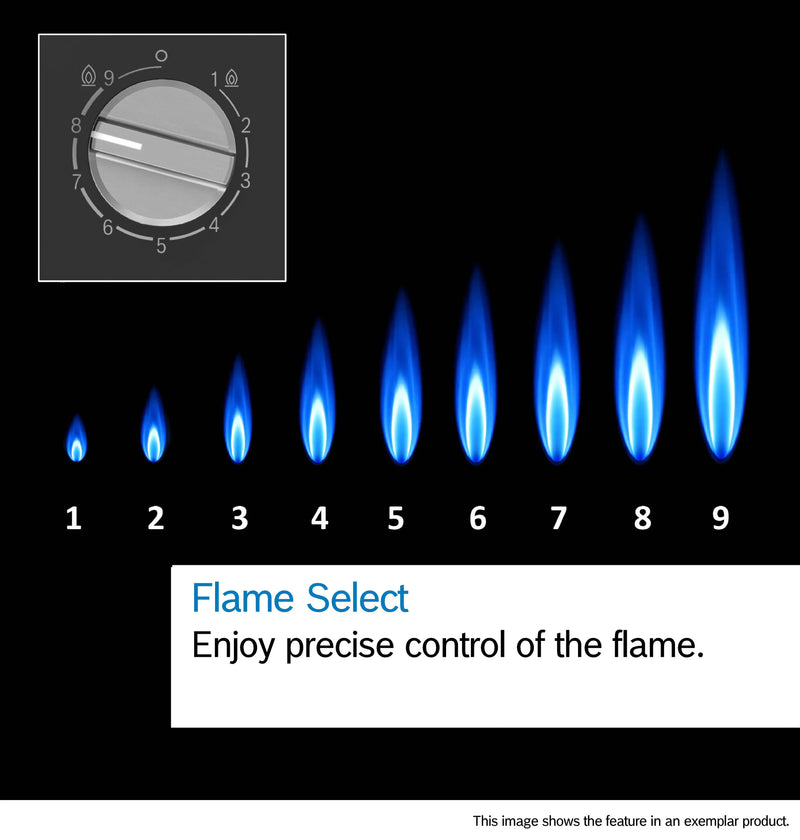 Bosch Series 6 PPM9A6I40 - Black Gas Hob - 90cm - 5 Cooking Zones