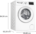 Bosch WAN28254GB - White 8KG Washing Machine - 1400RPM - A Energy