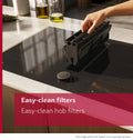 Neff V57YHQ4C0 - Flex Design Induction Hob with Integrated Ventilation - 70cm - 4 Zones - B Energy