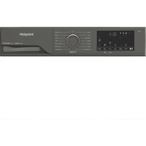 Hotpoint C HSD 83M GG UK - Grey Tumble Dryer - 8KG - D Energy