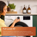 Hotpoint HB93WWCAREUK - White 9KG Washing Machine - 1400 RPM - A energy