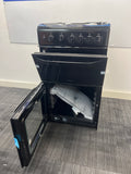 Hotpoint HD5G00KCB/UK - Black 4 Zone Gas Cooker - Catalytic cleaning - A energy - Unboxed