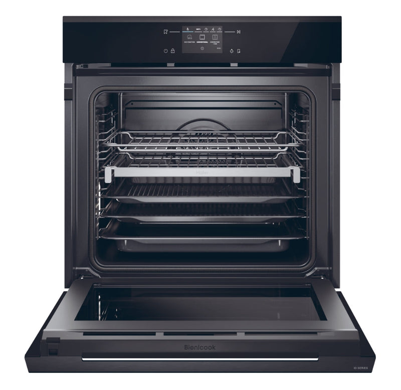 Haier H6 ID66C3HTB1 - Black Single Oven - 78L - A++ Energy