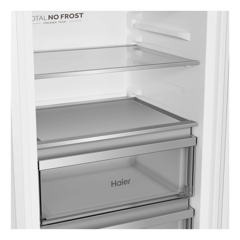 Haier HUQW5518DK - White Upright Freezer - 220 Litres - D Energy