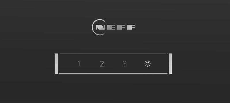 Neff D63IDF1S0B - Black Chimney Extractor - 561 m³/h Extraction Rate - B energy