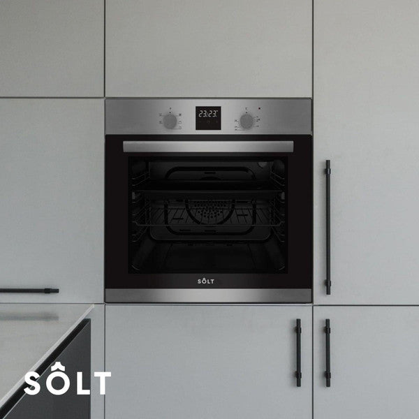 Solt SBISO61DX - Stainless Steel Single Oven - 68L Capacity - A Energy Rating