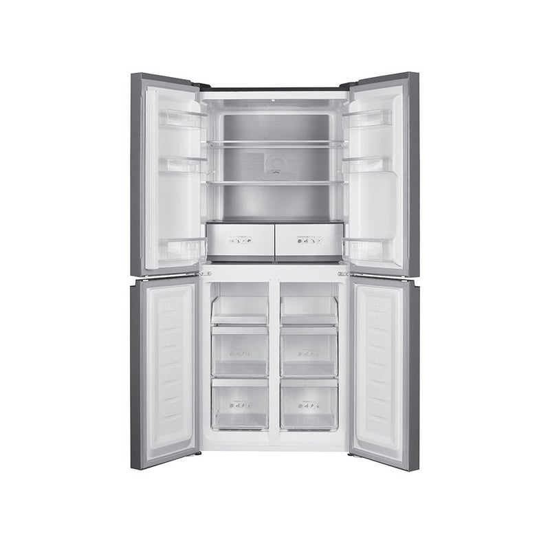 Teknix TMD18079BI - Dark Inox 466L Multi Door Fridge Freezer - 291L Fridge / 175L Freezer - E Energy