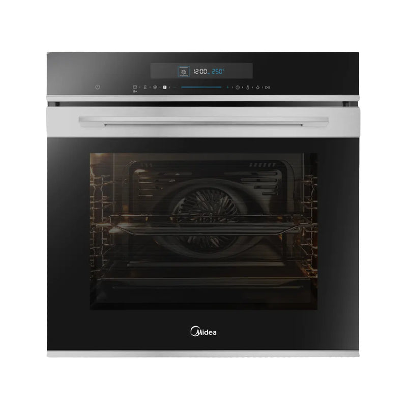 Midea MBO7NP30T0-SS - Stainless Steel Single Oven - 72L Capacity - A Energy Rating