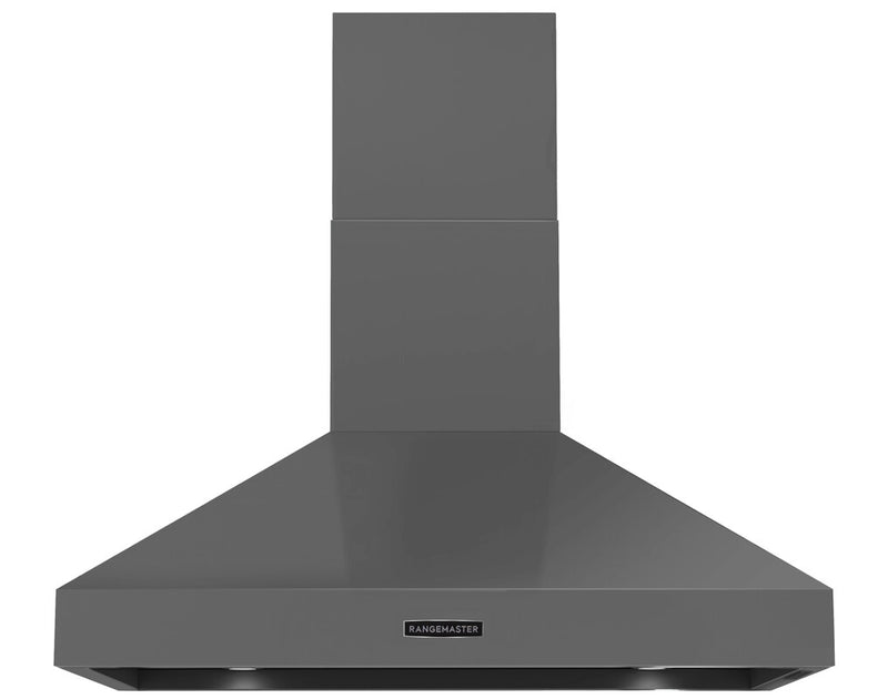 Rangemaster RDLXHD100PSLT/CM1 100 Deluxe Cooker Hood – Slate / Chrome